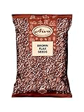 AIVA Flax Seeds 5 lb – Whole Raw Flaxseed for Baking, Smoothies, and Snacks, Bulk Packaging