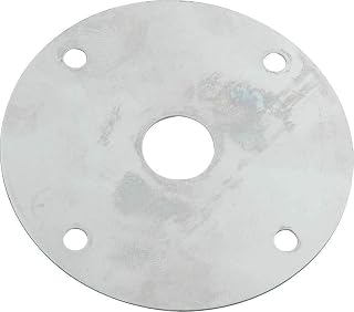 Allstar Performance ALL18517 Scuff Plate, 2.5 in OD, 0.5 in ID, Steel, Chrome, Set of 4