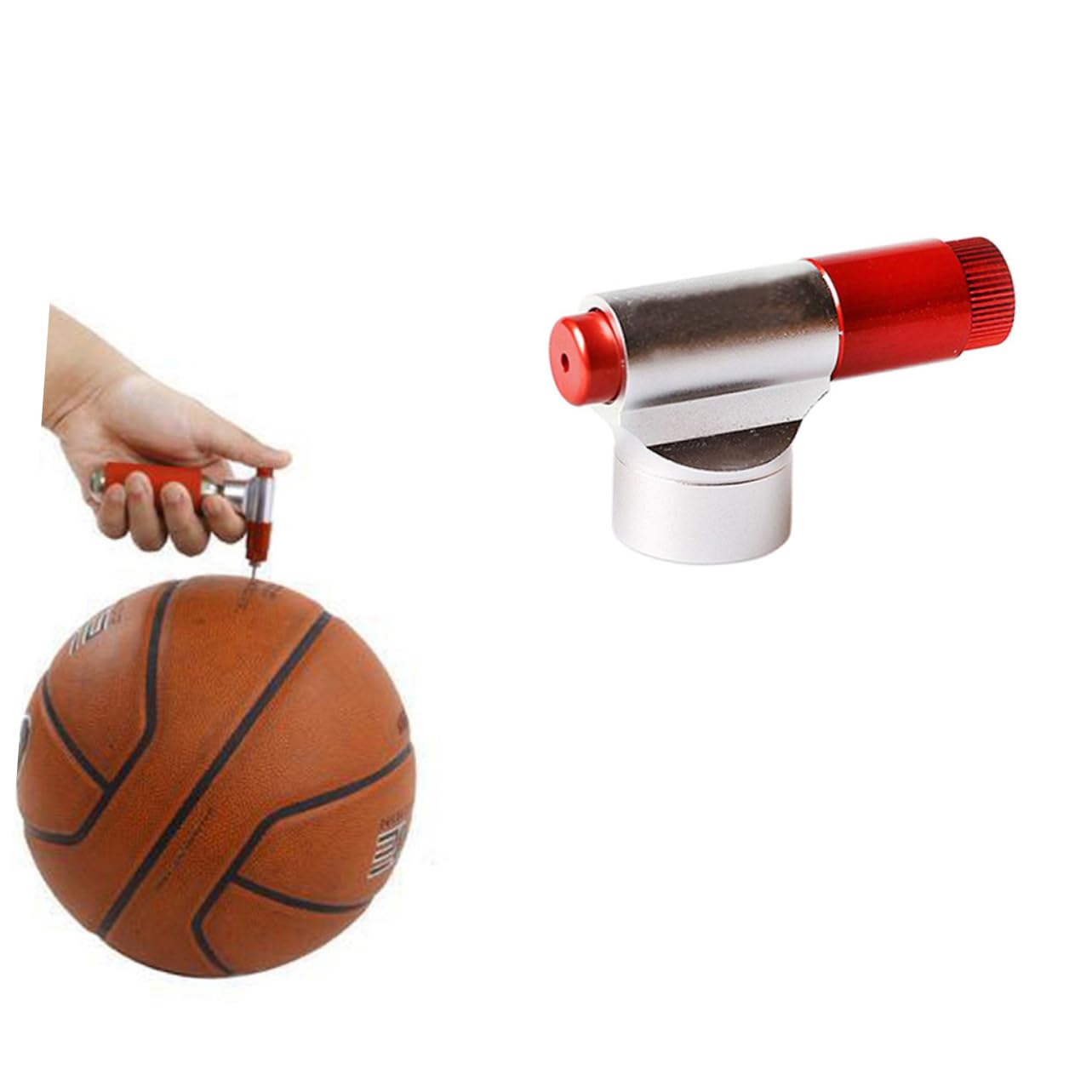 BESPORTBLE Inflator Co2 Pump Inflator Co2 Mini Bike Pump Co2 Inflator Red