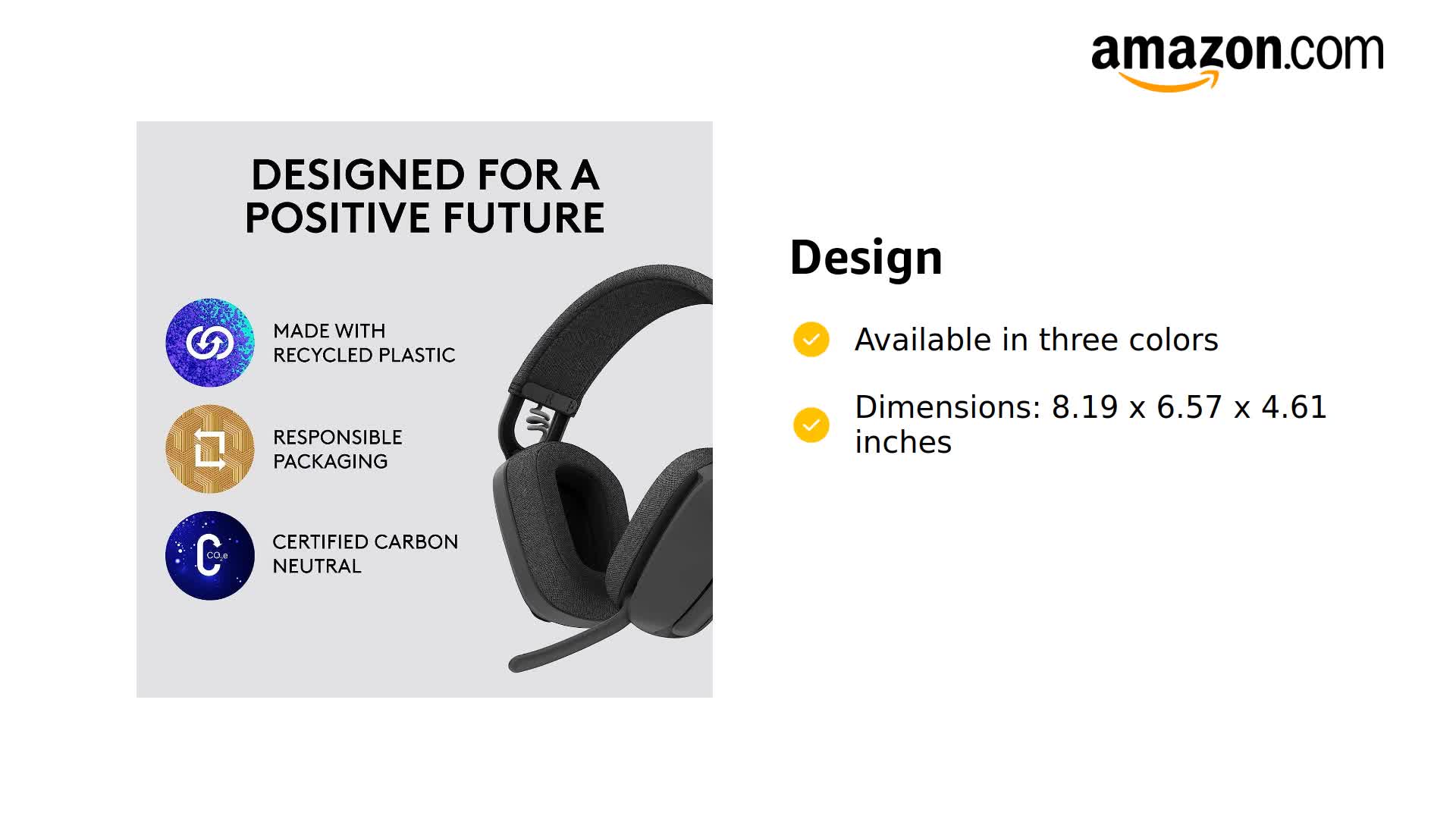 Amazon.com: Logitech Zone Vibe 100 Lightweight Wireless Over Ear