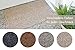 andiamo Fußmatte Samson Türmatte Sauberlaufmatte für Innen- und überdachter Außenbereich waschbar mit rutschfester Unterseite 40 x 60 cm beige