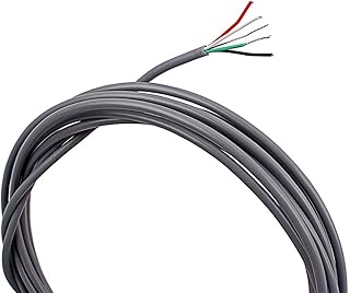 4 Conductor Shielded Wire Guitar Circuit Hookup Wire Wiring Pickup Cable Grey (GU428)