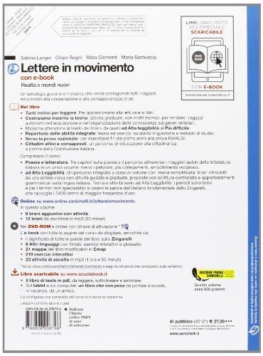 Lettere in movimento. per la Scuola media. con