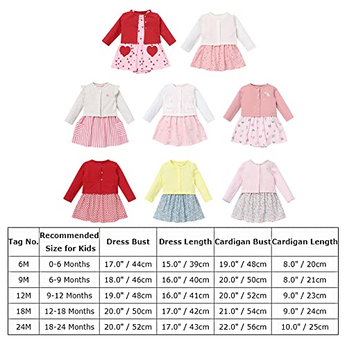 Baby Easter Dresses For Toddler Girls Summer Holiday Dress Fall Clothes Spring Sweater Cardigan Birthday My First Easter Outfit Infant Newborn Coming Home Outfits Pink Bunny 6-9 Months #TOP6