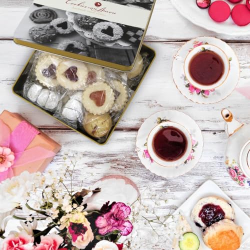 image for Cookies Con Amore Assorted Italian Cookies Gift Box, Over 30 Individua