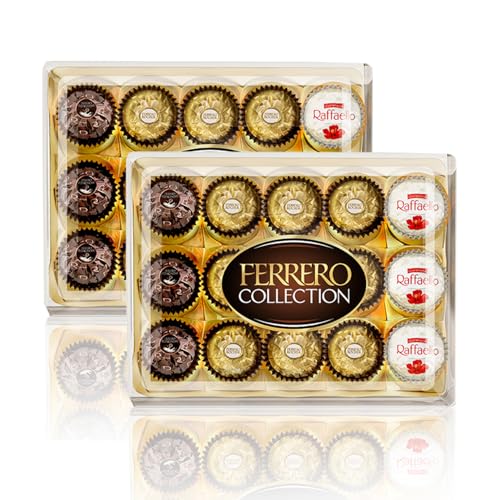 Fererro Collection Assorted Chocolates - 30 Pieces (15 Pieces X 2...
