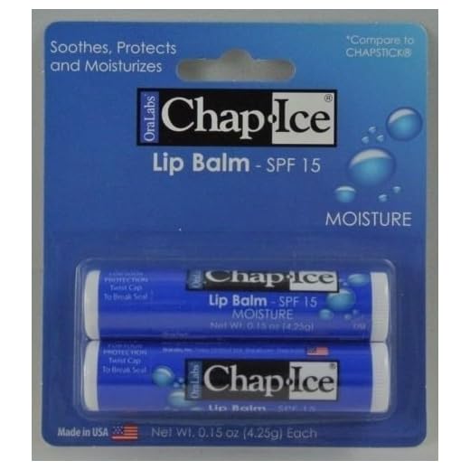 Chap Ice Moisturizer Humectante Lip Balm SPF 15