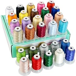 Maquina Para Bordar Ropa Precio New brothread 30 Nuevos Janome Colores Poliéster Máquina Bordado Hilo 500M - Surtido 1