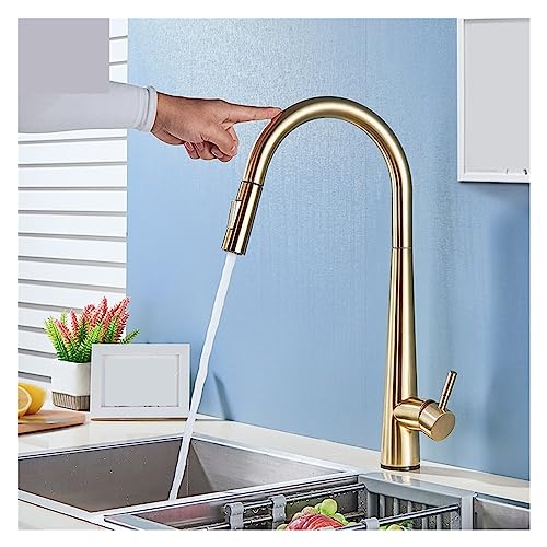 Robinet de cuisine sensible tactile blanc pour simplifier la vaisselle - 3