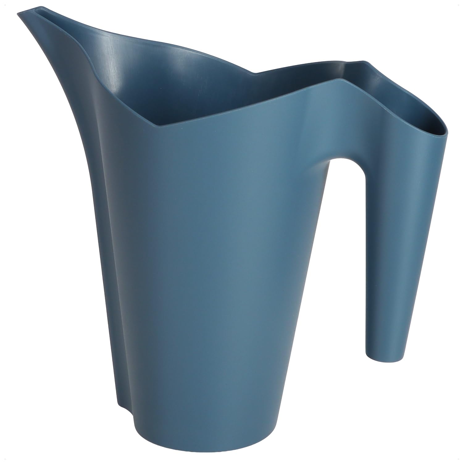 com-four® 2 regaderas 1,0 L y 1,4 L – Set de regaderas con Boquilla Larga y Alargada – para regar y fertilizar Plantas en Interior o Exterior (2 Piezas - 1.0/1.4L - Azul)