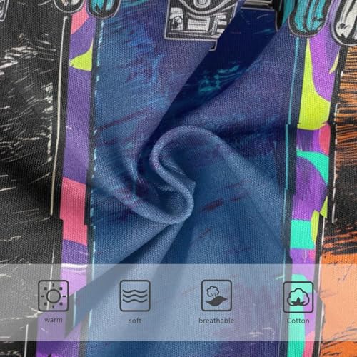 Cotton Toddler Underwear Custom Colorful Skateboards Black Girl Panties Cute Fun Print Undies Kids Briefs 2t3