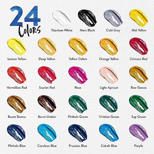 Chalkola CHK_24_ACRYLIC_PAINT 40 Acrylic Paint Set thumb #1