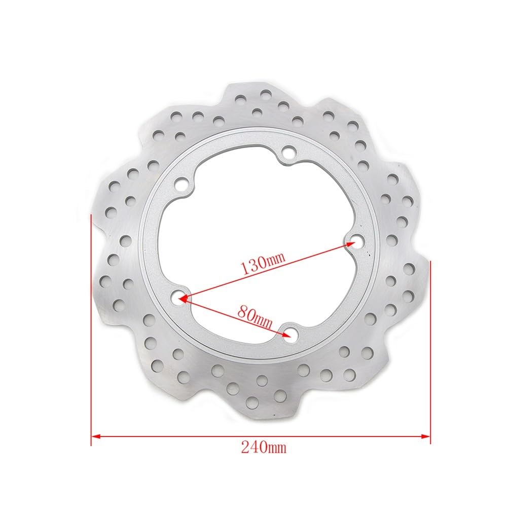 Disco Freno Posteriore Moto Adatto for Honda NC700 X NC750