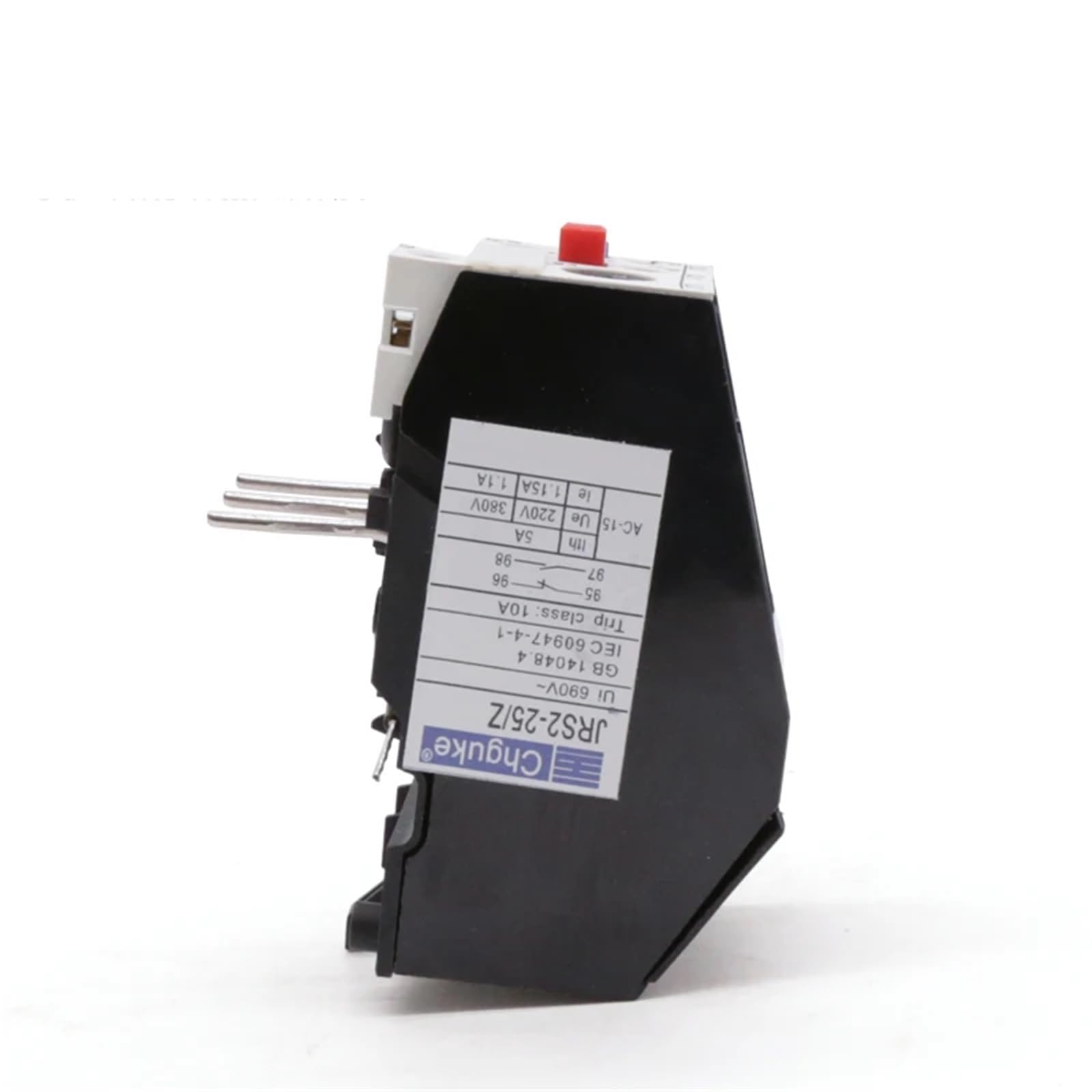 5 uds JRS2-25 relé térmico 3UA relé de sobrecarga relé de contacto for protección del motor 10A-16A 16A-25A
