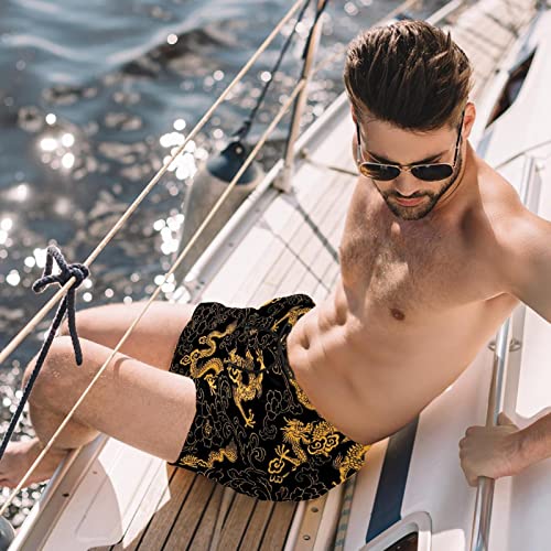 Short de plage à séchage rapide JDEZ et dragons d'or confort - 2
