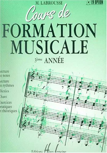 Cours de formation musicale 3 ème année solution clé en main pour réussir ses examens