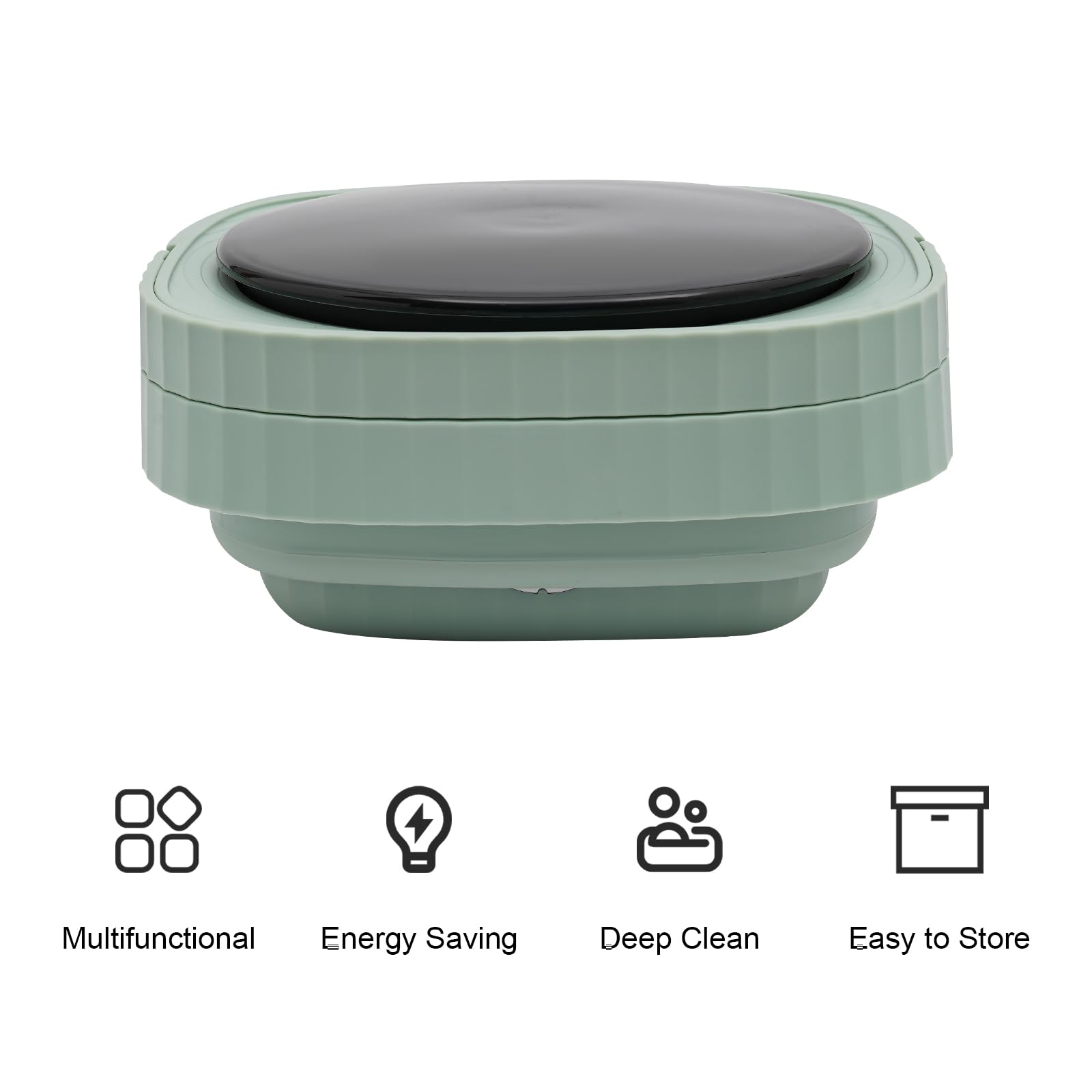 Tragbare 6.5 Liter Faltbare Mini Waschmaschine Waschautomat Reisewaschmaschine Miniwaschmaschine Camping Mobile Small Washing Machine Spezialwaschmaschine Für Intimbekleidung 3 Reinigungsmodi