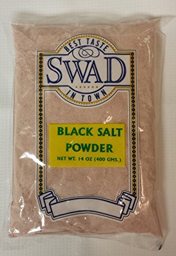 Swad Black Salt Powder 14 Oz (400 Grams) by "SWAD,LAXMI,SUPREME"