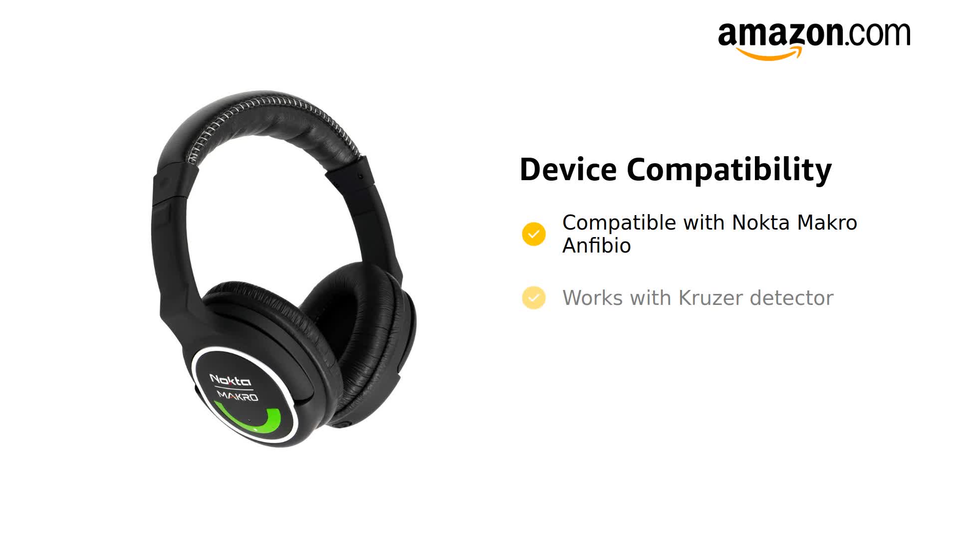 Amazon.com: Nokta 2.4 GHz Wireless Headphone for All Detectors
