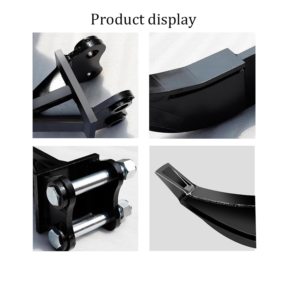 DYK&NX Accessori per Mini Escavatori Ripper con Pin*2, Facile da Installare, Robusto