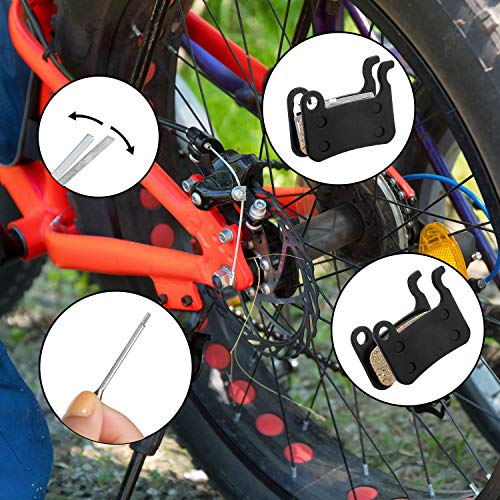Boao BOAO-BRAKE PADS-20D 4 Pairs Resin Brake Pads Bicycle Disc Brake Pads Compatible thumb #1