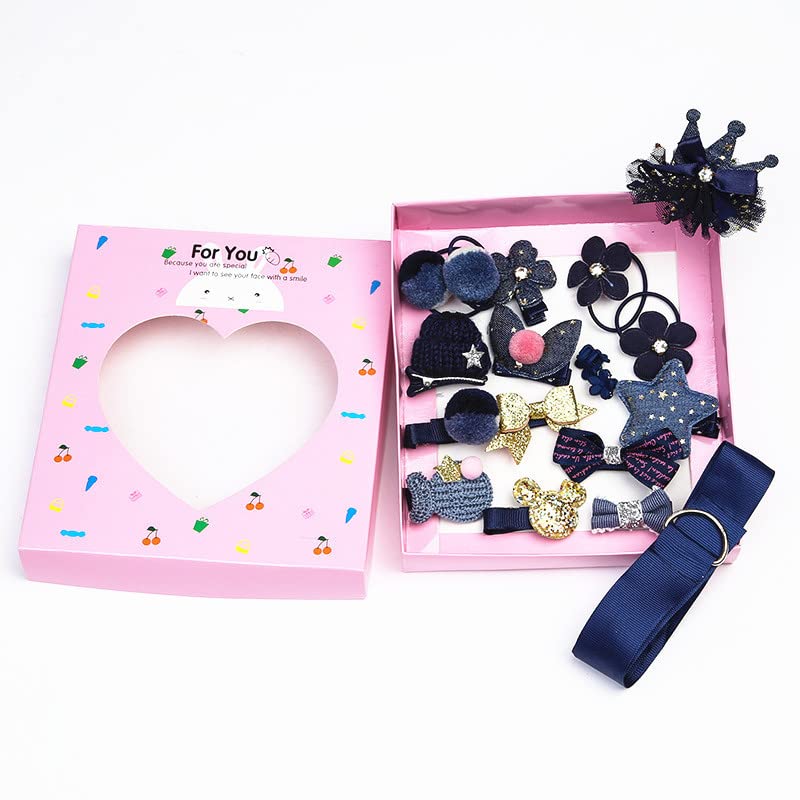 18 Pcs Hair Accessories Combo Set