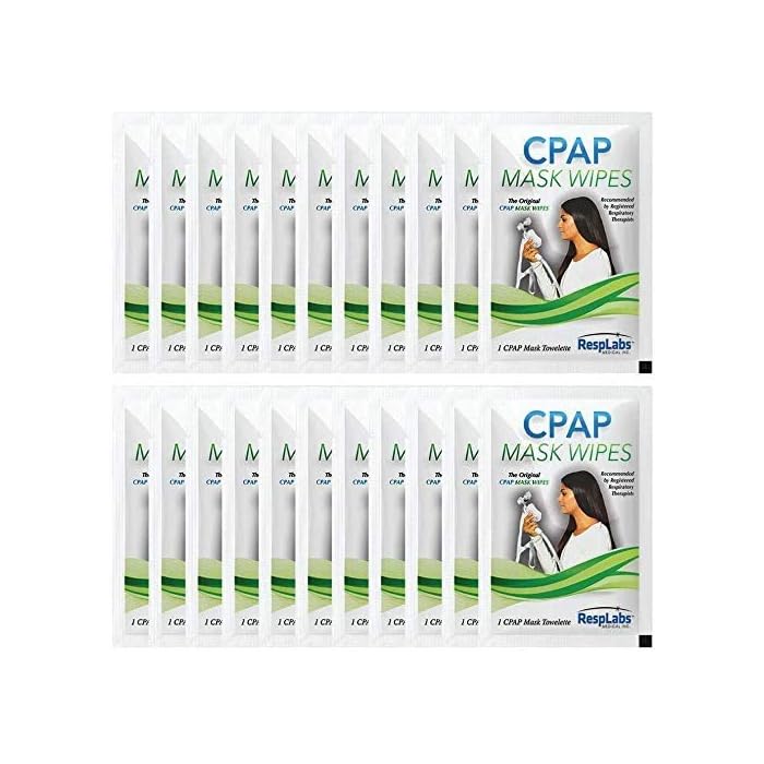 Buy resplabs CPAP Mask Cleaning Wipes Unscented, AlcoholFree Cleaner