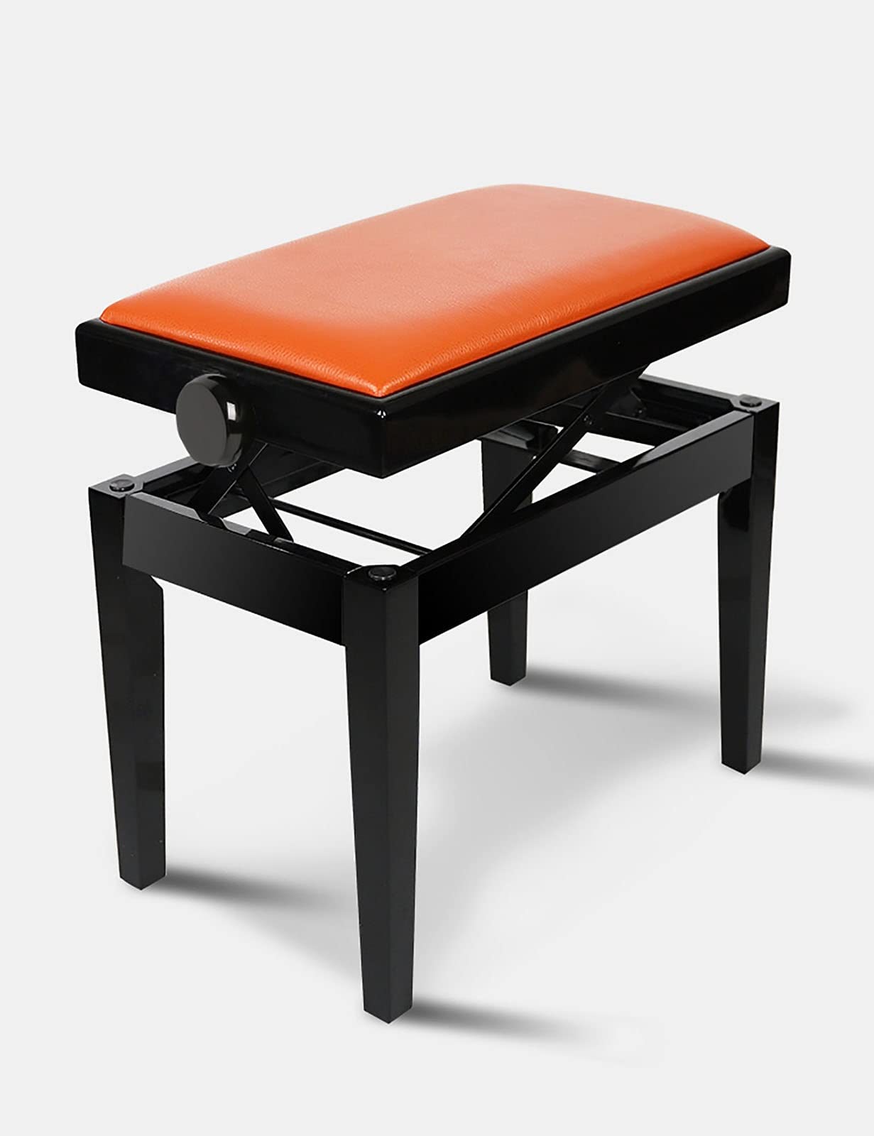 NURUGURE Piano Stool Dressing Table Stoolmodern Sofa Leather Piano Bench Solo Stool Keyboard Bench Vanity 55