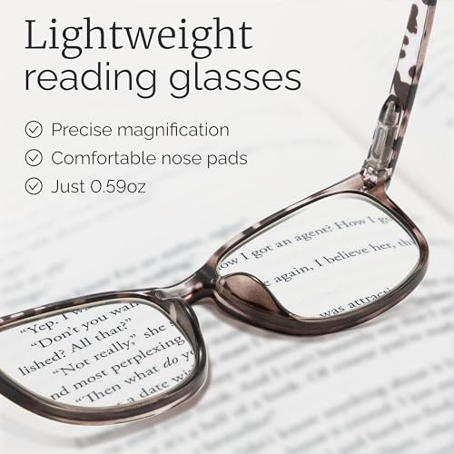 Image of CCVOO Reading Glasses for Women /Men, Eyeglasses, Blue Light Readers for Women /Men, Computer Eye Glasses, Cheaters