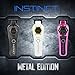 Stylecraft Instinct Metal Edition Hair Trimmer Professional Cordless IN2 Vector Motor with Intuitive Torque Control