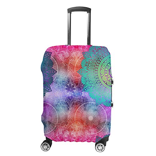 Housse de protection valise Ruchen mandalas contre rayures aéroport