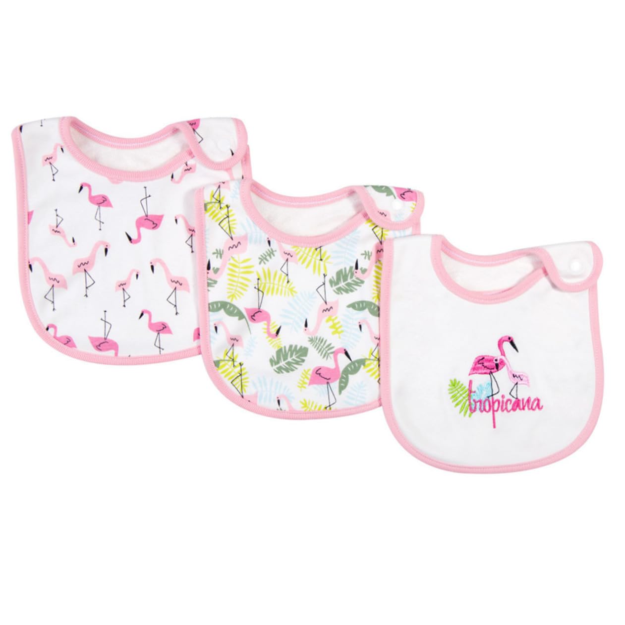 YARNOW Bavoirs Coton Imperméables avec Motif pour Nourrissons Serviette De Pratique pour Garçon Fille Lors des Repas