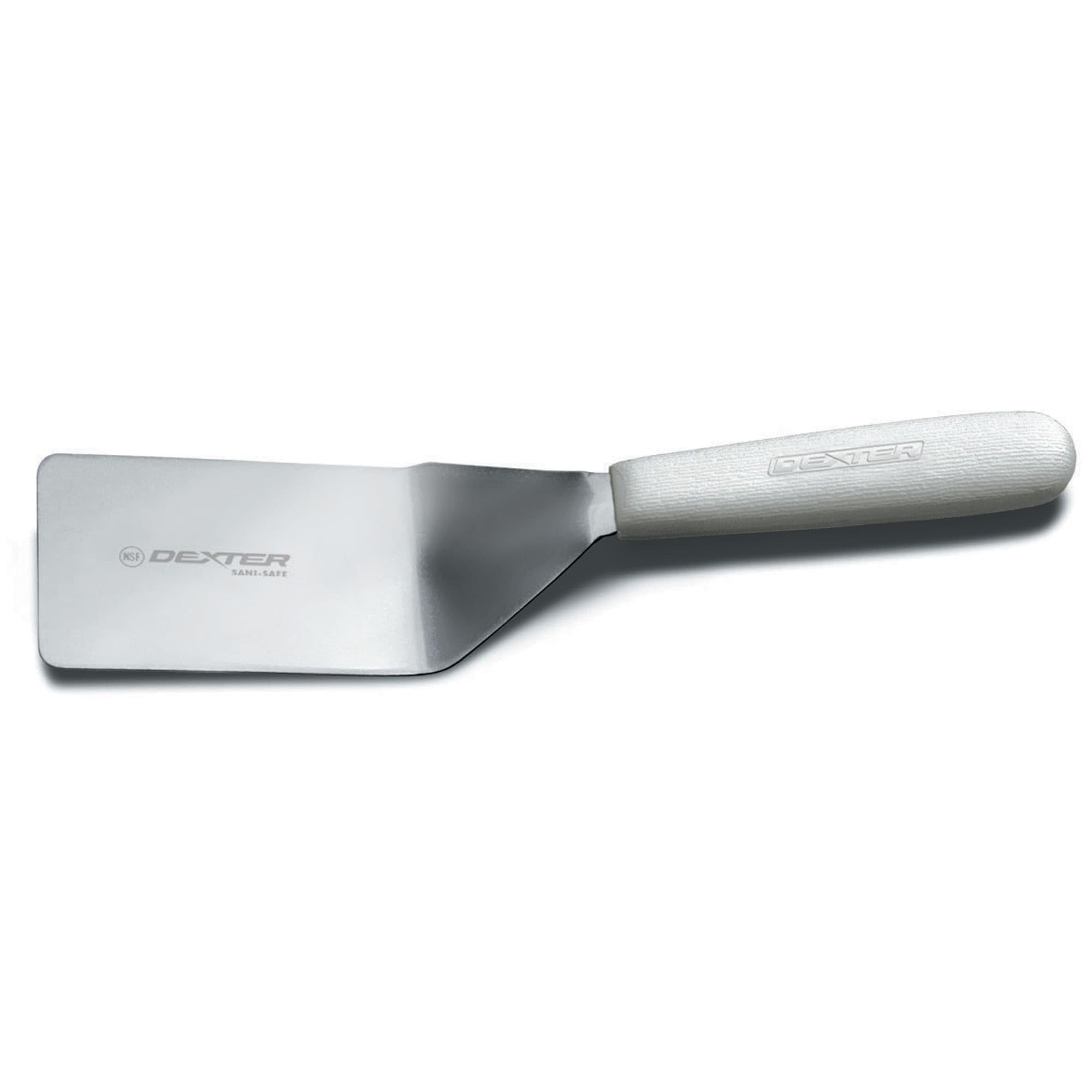 Dexter Outdoors 16473 4" x 21/2" Pancake Turner, White