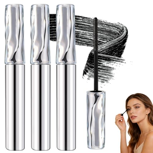 Steel Tube Eyelash Primer, 2026 Upgraded Waterprooflong Curling Mascara, Tubular...