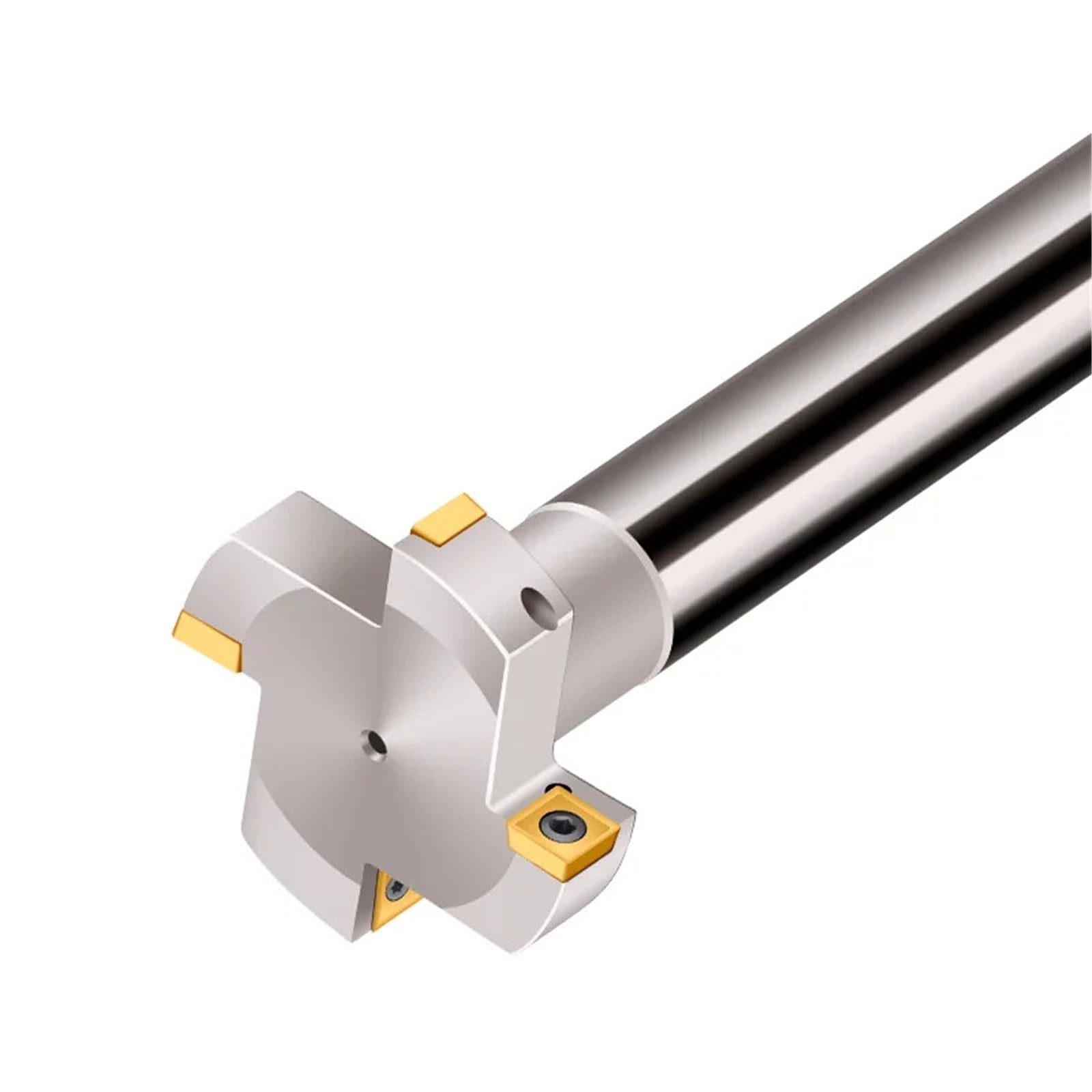 HTS T-Nutfräser Dreiseitiger Scheibenschlitzfräser CCMT Einsatzhalter Trapezschlitz CNC-Fräsmaschine(HTS65-H10-C25-200-6T)