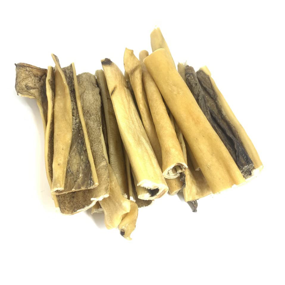 Pawstrading Deer Skin Dog Treat Chew Long Lasting 15cm Strips Not So Smelly (2 kilogram)