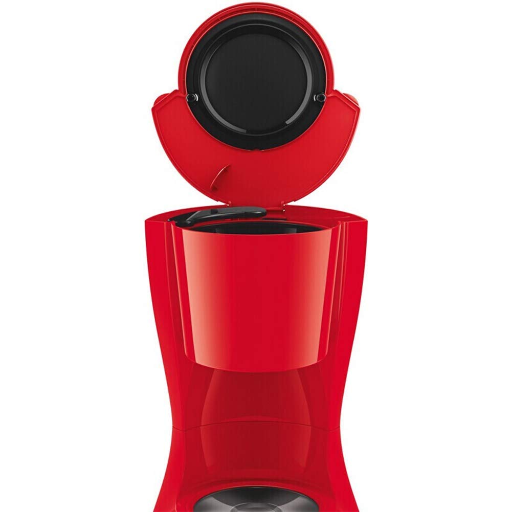 SOVORM Macchina per caffè Macchine per ufficio Macchina per caffè automatica per uso domestico Macchina per caffè elettrica Mini macchina per caffè americano-rosso (rosso) The New