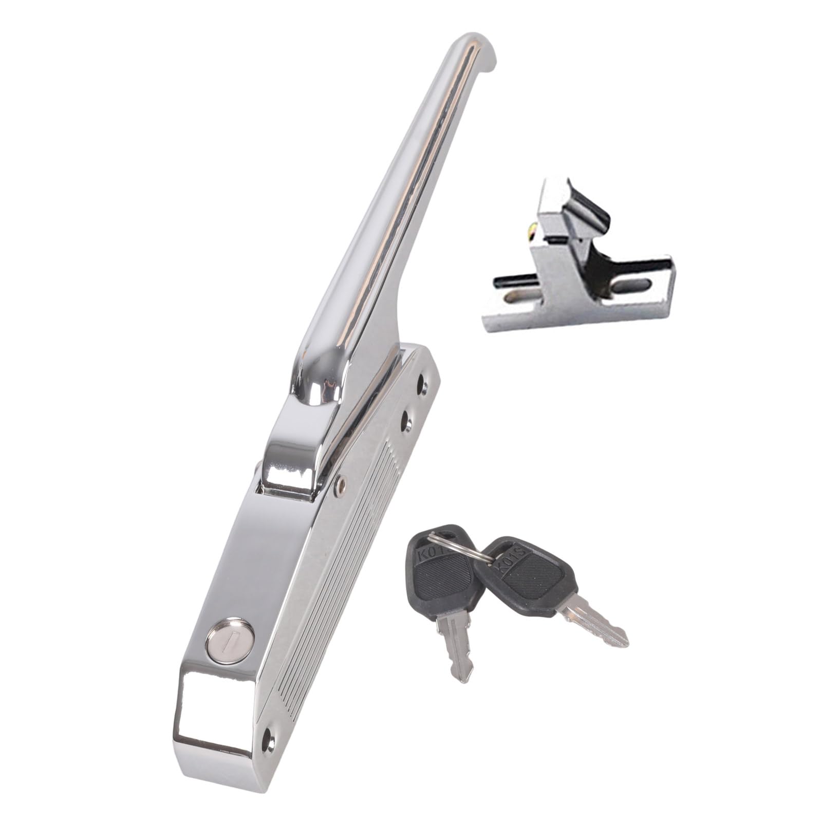Maxtonser Adjustable Cold Storage Door Handle Set for Walk In Freezers & Refrigerators Secure Latches Systems for Commercial Use