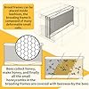 Bee Hives Starter Beekeeping Kits Flowing Honey Bee Hive Box Starter Kit with 7 Beehive Frames Built in Honey Extraction System for Backyard Beekeeping, Cottage Style Beehive
