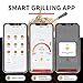 BtcLink Wireless Meat Thermometer Digital 777FT Range, Bluetooth Meat Thermometer for Turkey with 0.15