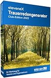 eleveneX Trauerredengenerator Club-Edition 2022