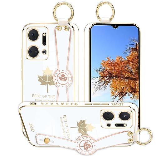 Coque Honor X7a résistante aux chocs avec anneau de poignet