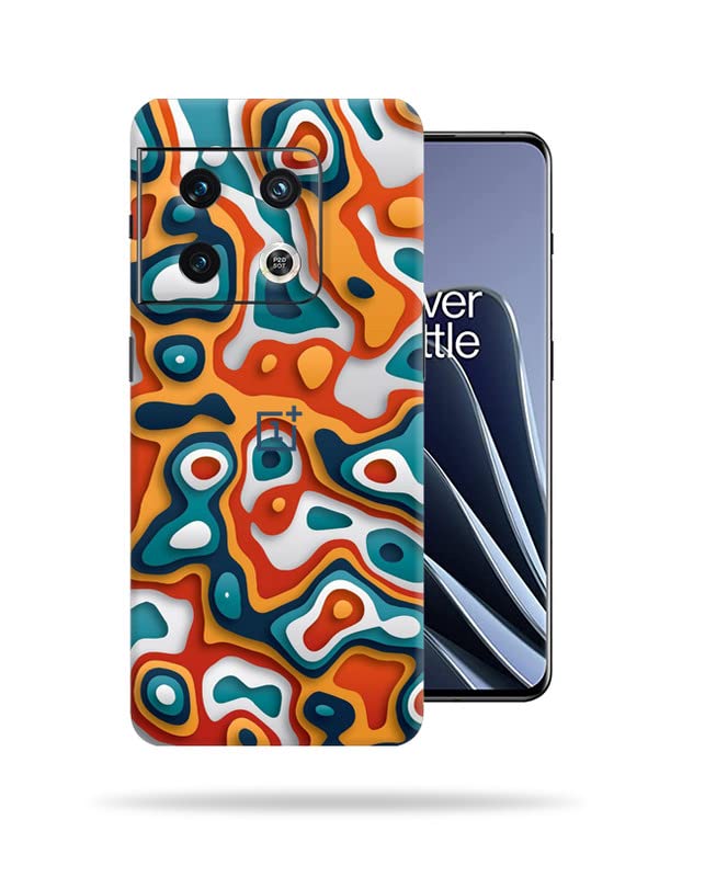 Image of Pour Art Skin Back Protector Film Ultra Thin Scratch Resistant Vinyl (Not Case and Cover) for OnePlus 10 Pro 5G