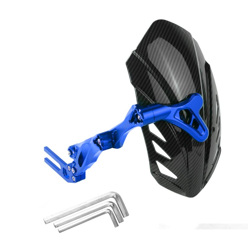 Image of MIPPO Carbon Fiber Rear Fender for N1S, U+b, M2, NGT & Little Monkey Bikes | Modified Scooter Mudguard Accessory