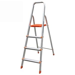 Safe Four-Step Ladder for Orchard Picking