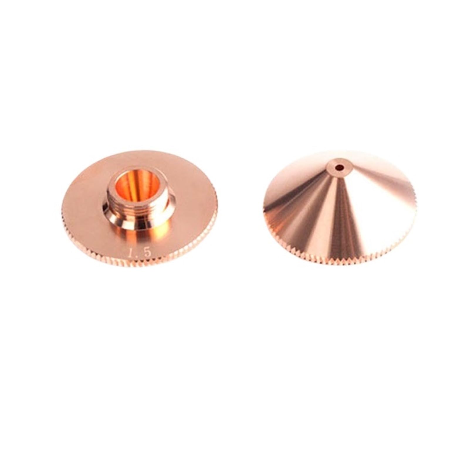 Laser Nozzle Raytools Laser Nozzles Single Double Layer Dia.32mm M14 Caliber 0.8-4.5mm for Fiber Cutting Machine(4.0mm,D32 Single,5PCS)