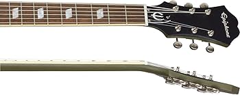 Amazon | Epiphone Casino Worn Worn Olive Drab エレキギター