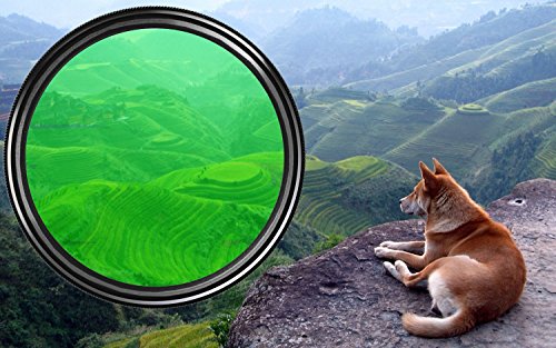 Opteka 67Mm Hd Multicoated Solid Color Special Effect Filter Kit For Digital Slr Cameras Includes: Red, Orange, Blue, Yellow, Green, Brown, Purple, Pink And Gray Nd Filters #TOP6