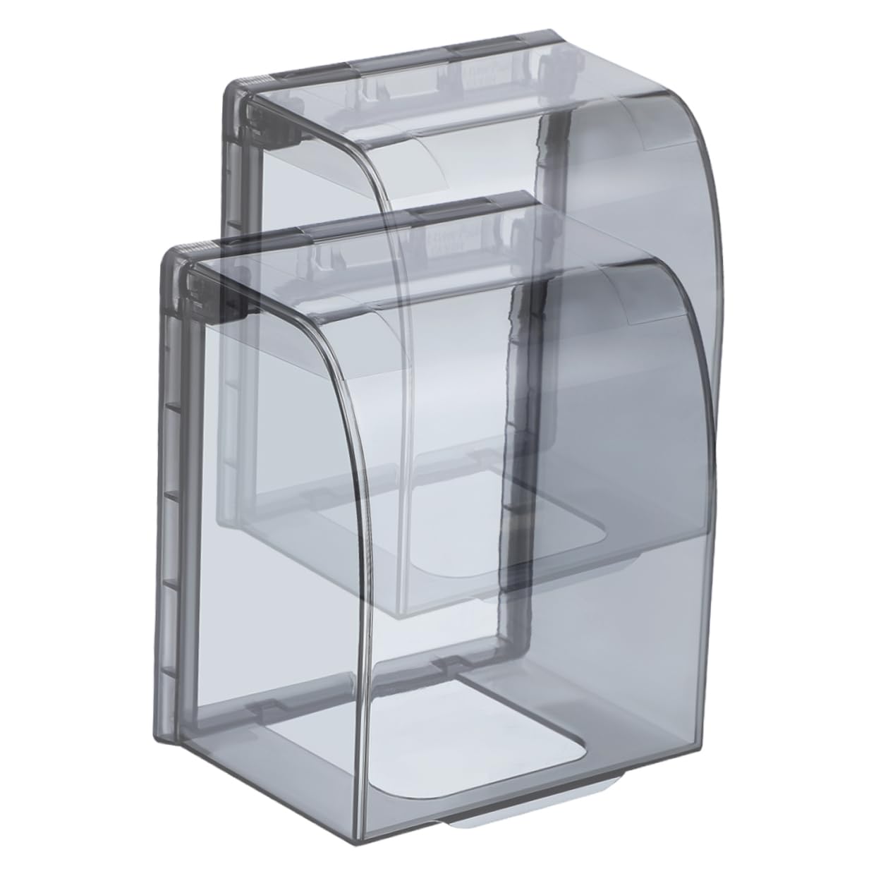 Tofficu 4 Set Copripresa Adesivo Per Esterni E Interni Protezione Elettrica Per Bagno Cucina E Ufficio Design Compatto E Resistente Spruzzi 2 Pezzi*4