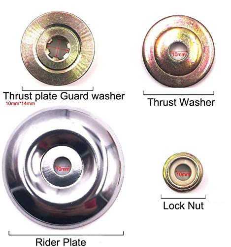 HAOFANG Trimmer Universal Cutter Blades 6 Steel,8 Inch Steel Wire Brush Cutter Trimmer Head Garden Grass Weed Brush Cutting Head for Lawn Mower Head Accessories Weed Eater Tool